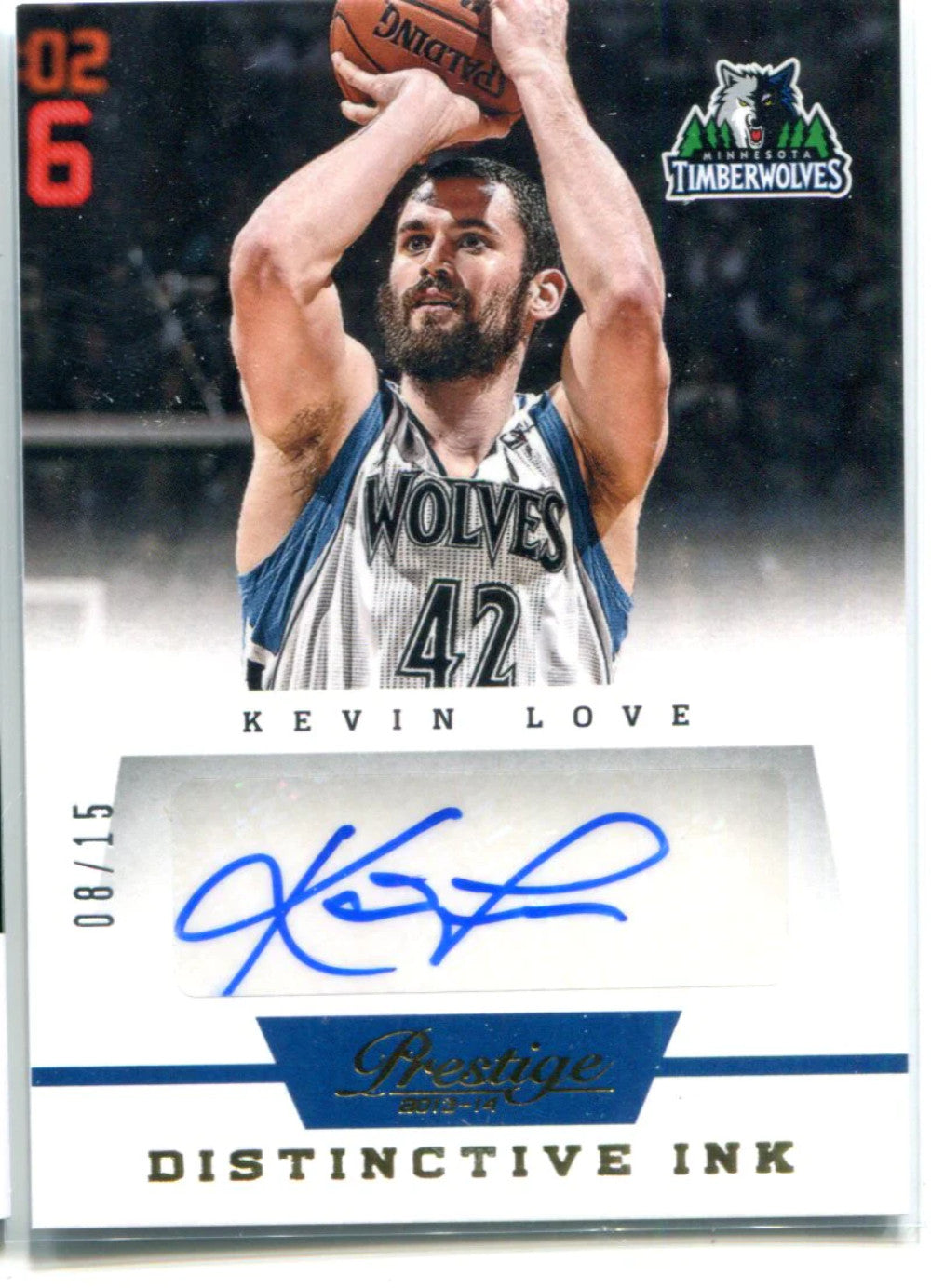Kevin Love 2013-14 Panini Prestige Distinctive
