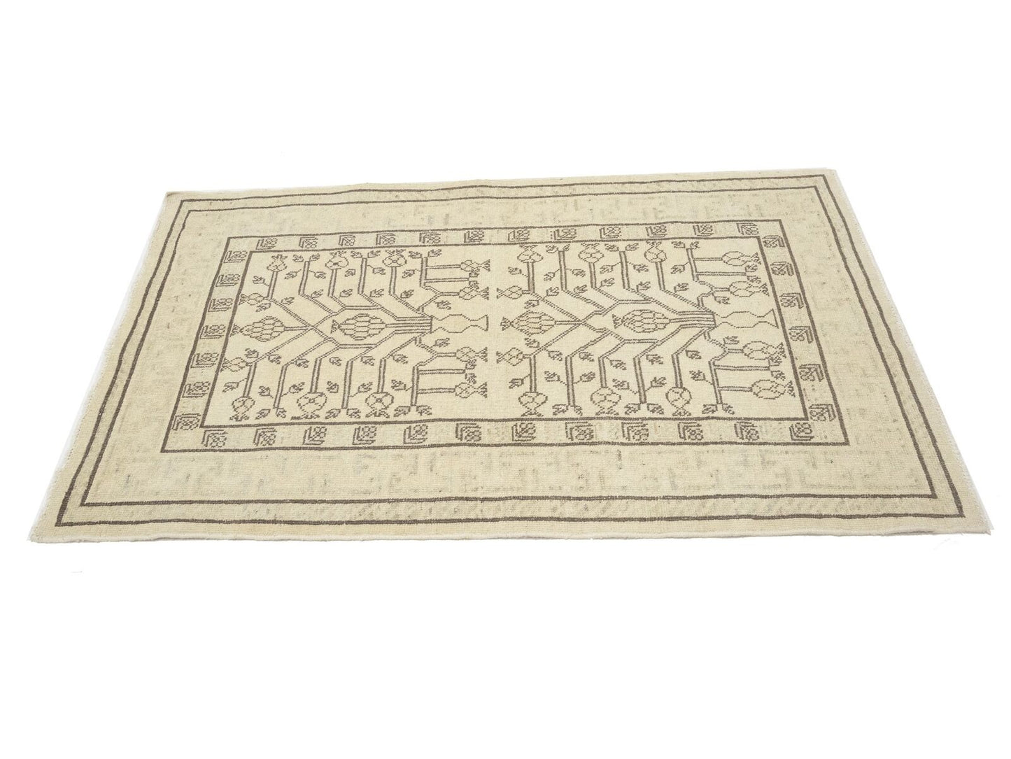 One-Of-A-Kind Handmade Vintage Oriental Rug