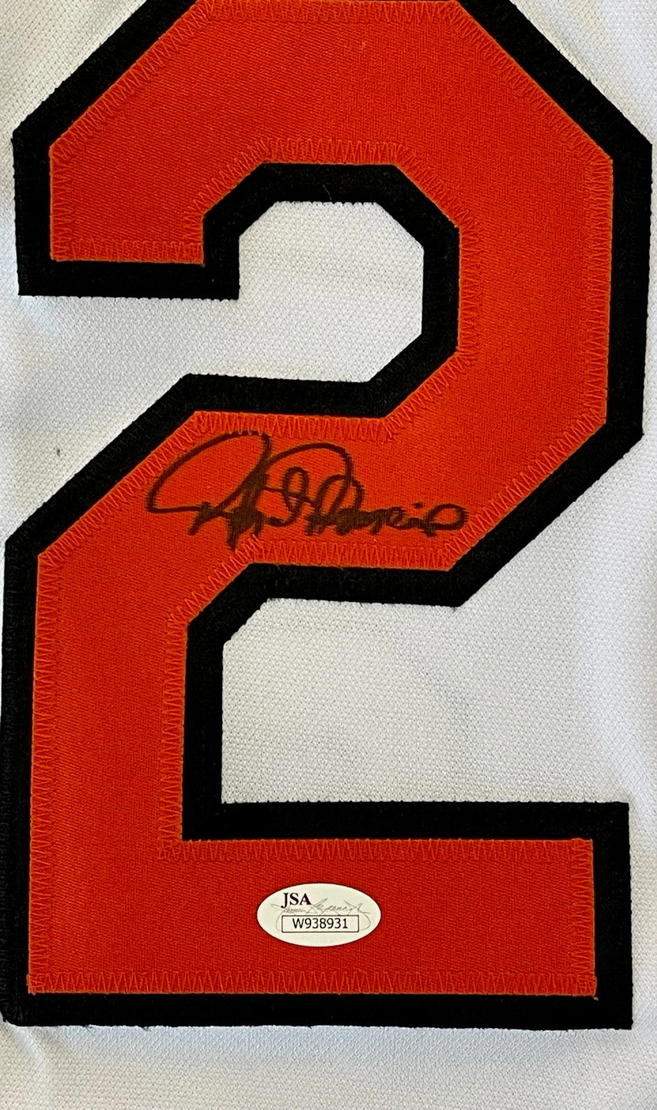Rafael Palmeiro Autographed Baltimore Orioles White Jersey (Jsa)