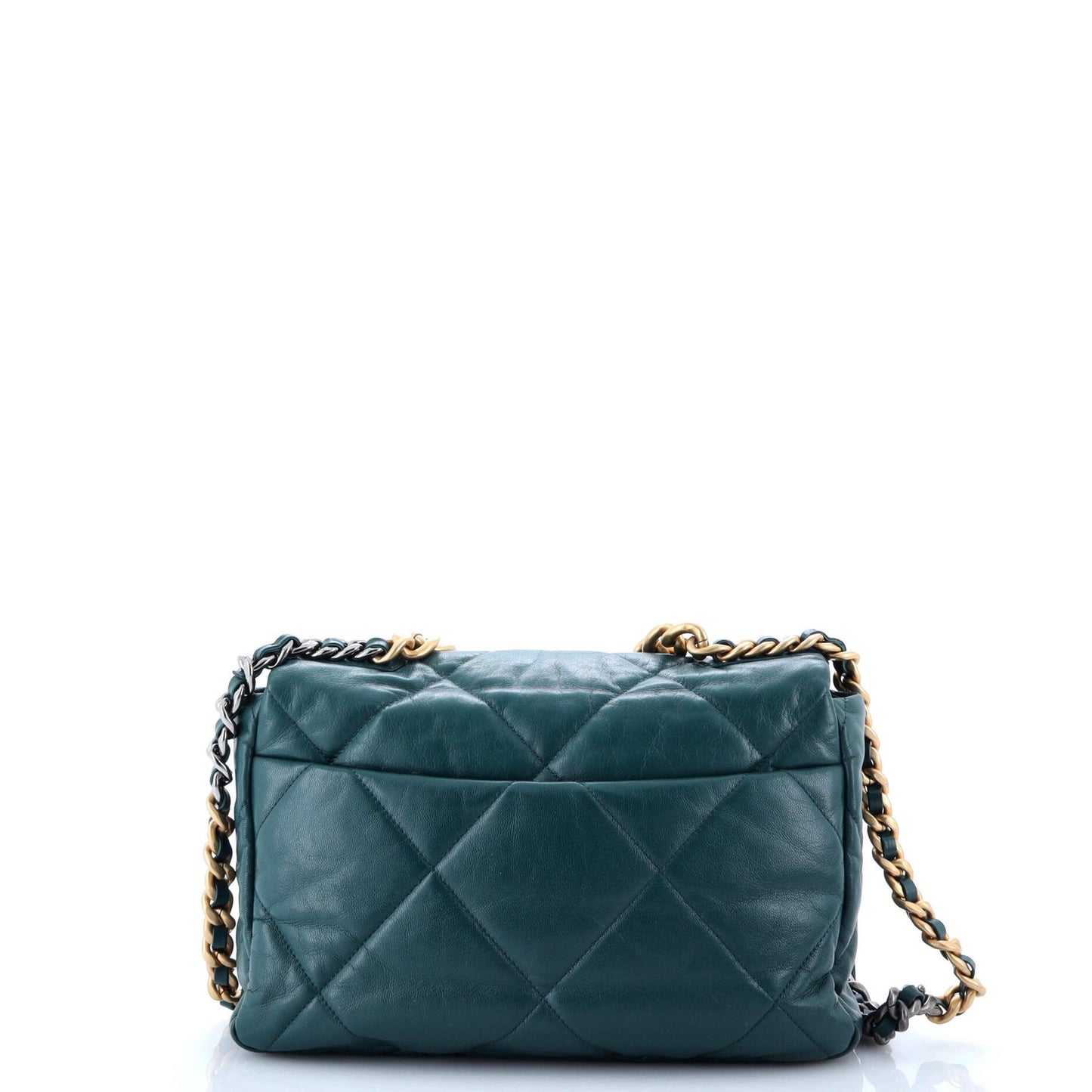 Chanel 19 Flap Bag Quilted Leather Large