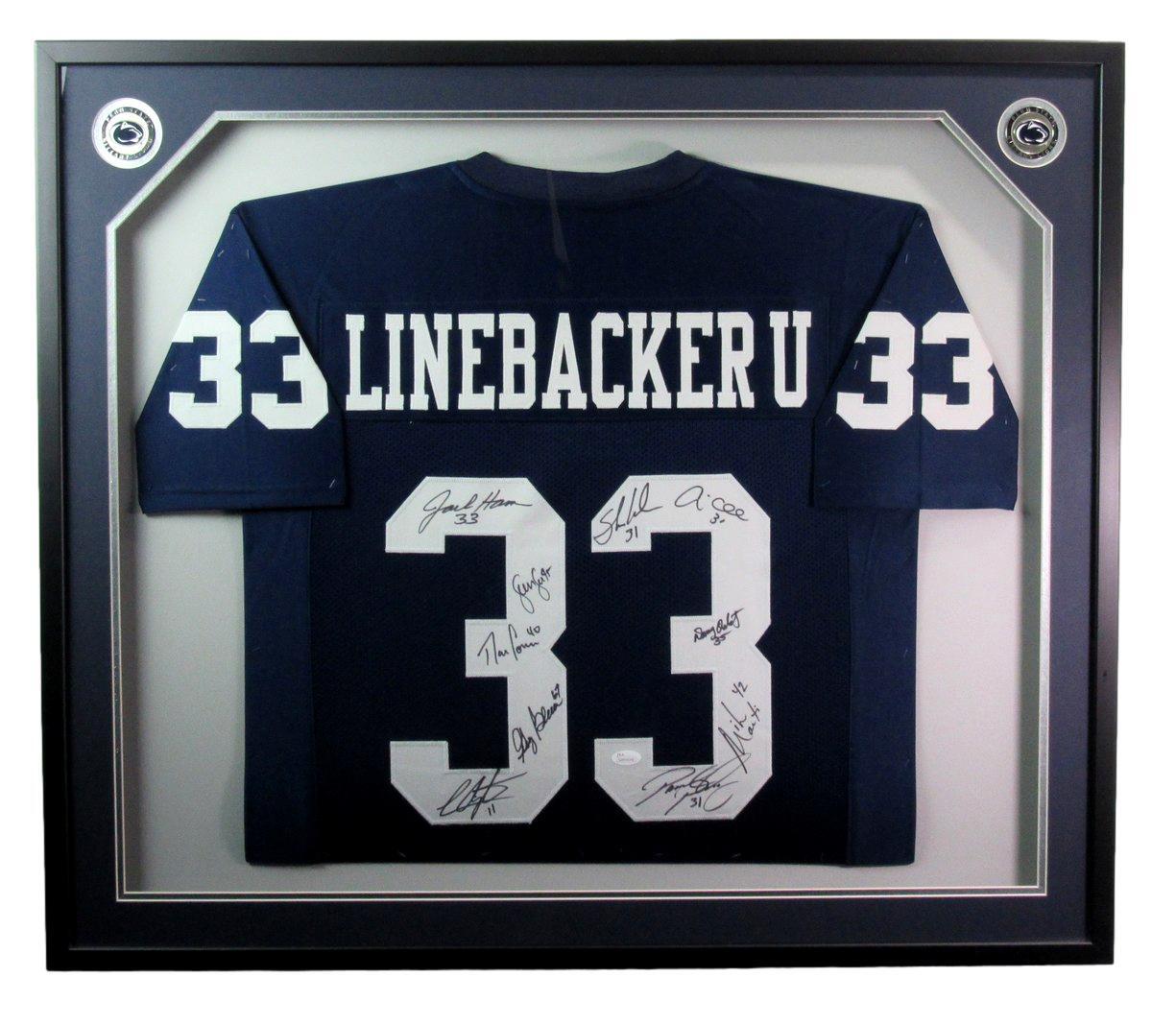 Penn State 10 Legends "Linebacker U" Autographed