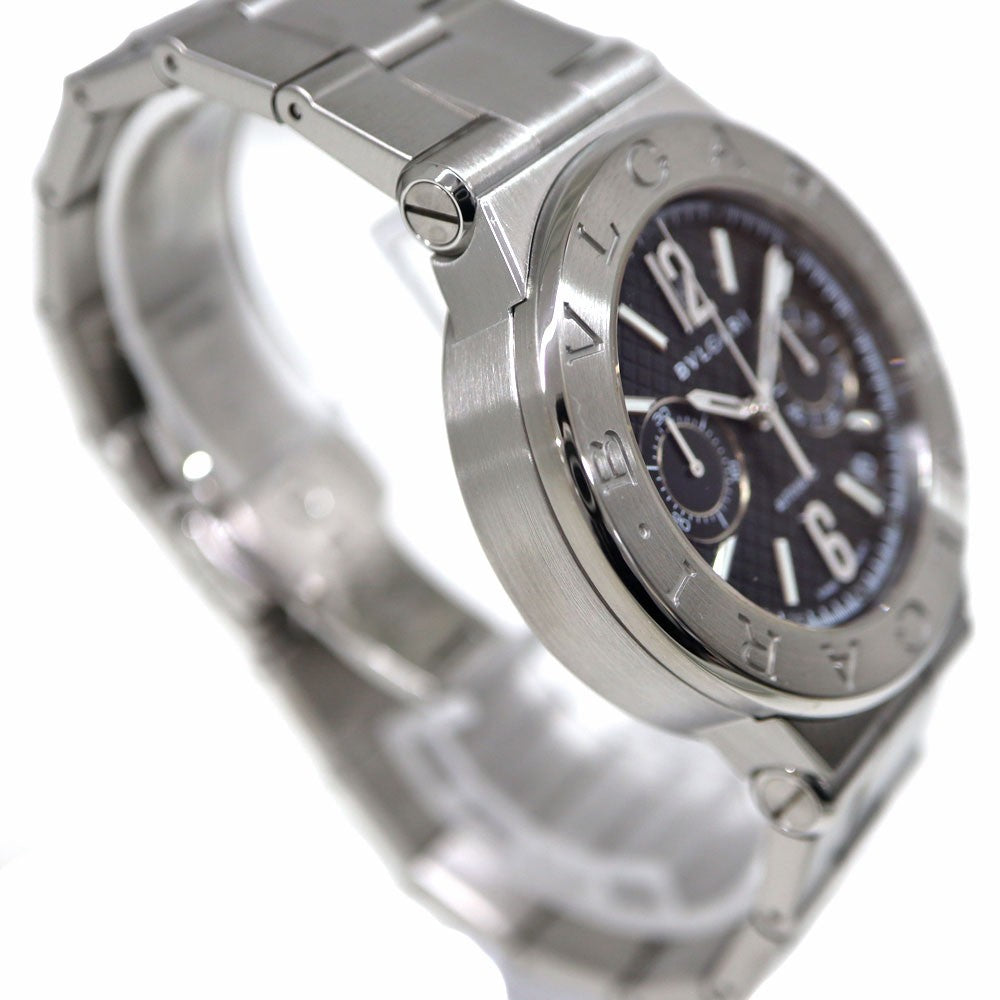 Bvlgari Diagono Chrono Dg40Bssdch Case Size 40Mm Men'S Used Watch #41015