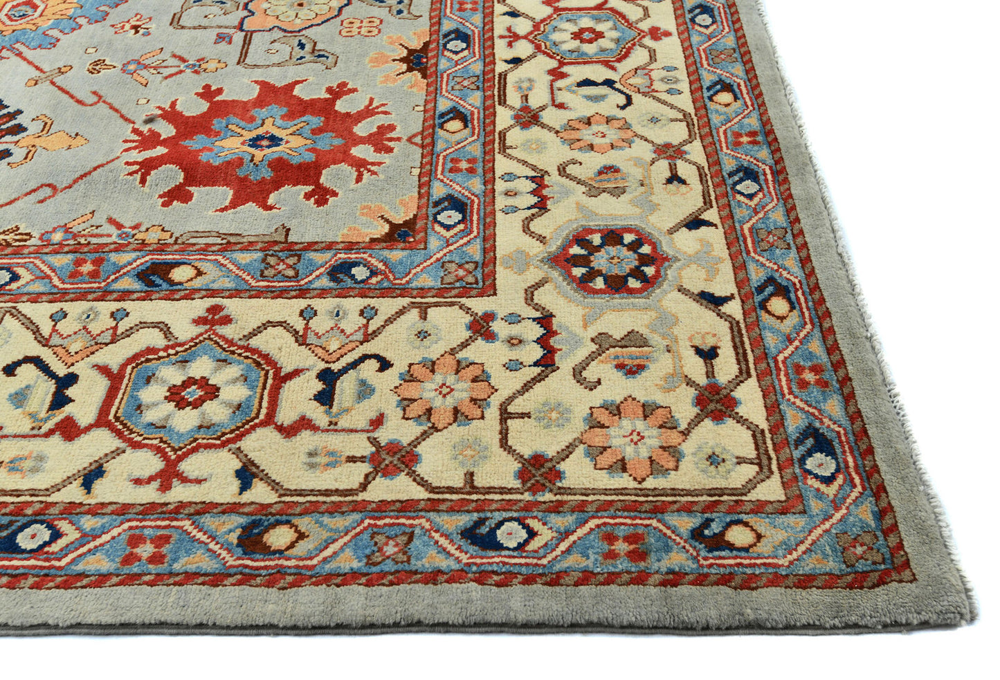 9X12 ft Handmade Kazak Serapi Oriental Rug Tribal