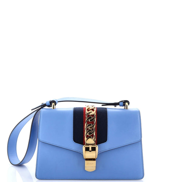 Gucci Sylvie Shoulder Bag Leather Small