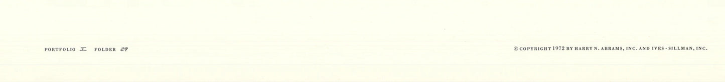Josef Albers Formulation: Articulation Portfolio 1, Folder 29 " Serigrap