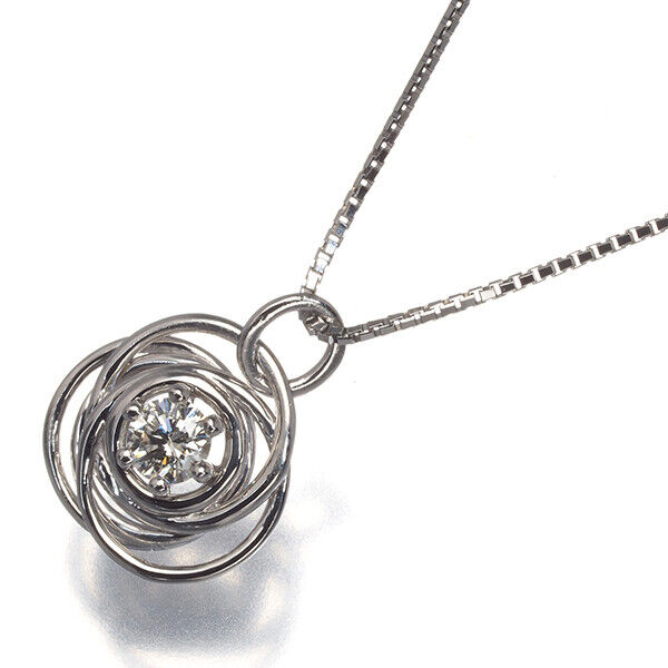 Forevermark Necklace Diamond 0.161Ct Millemoi 900 850 Platinum