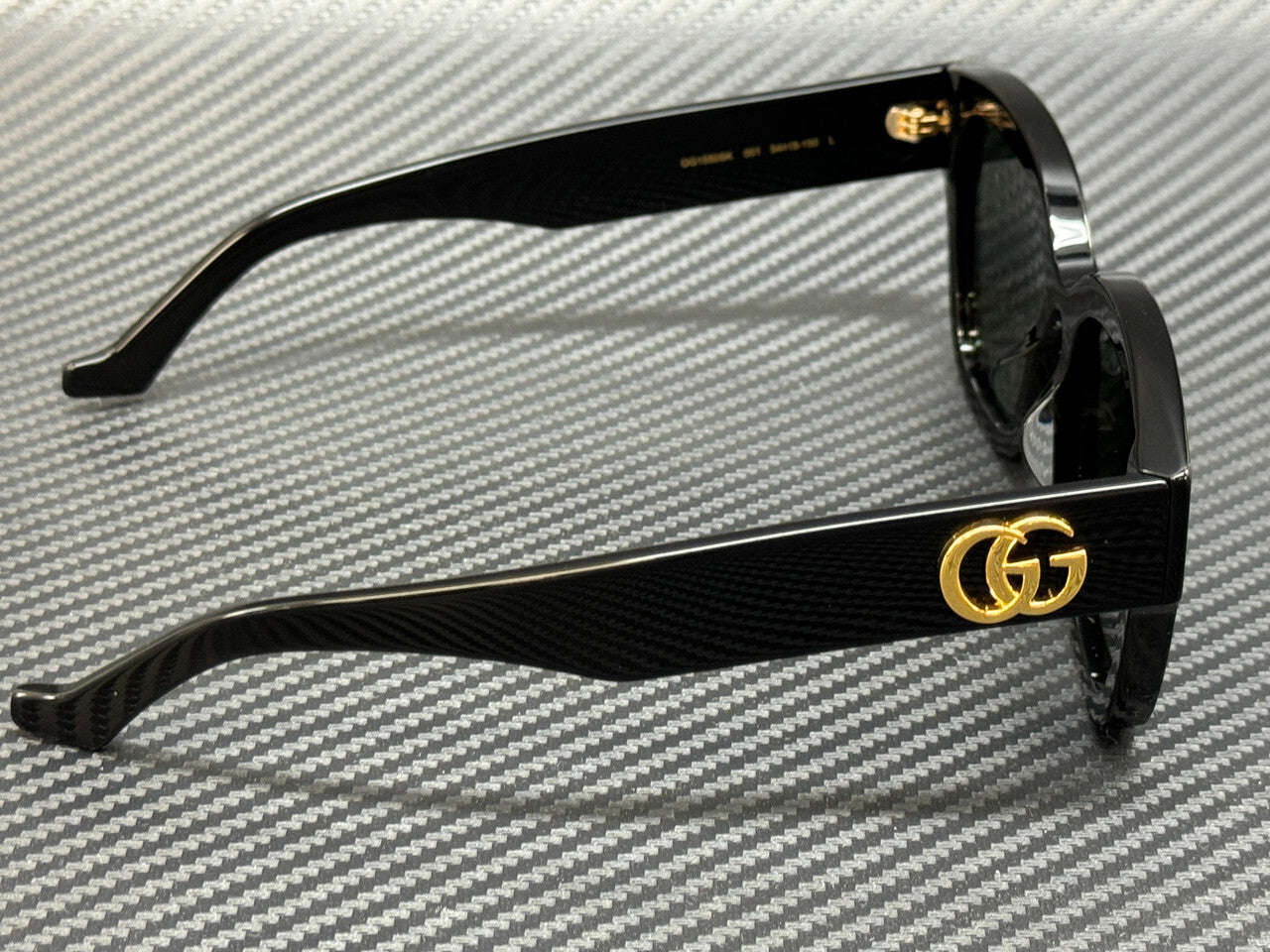 Gucci Gg1550Sk 001 Black Grey Women'S 54 Mm