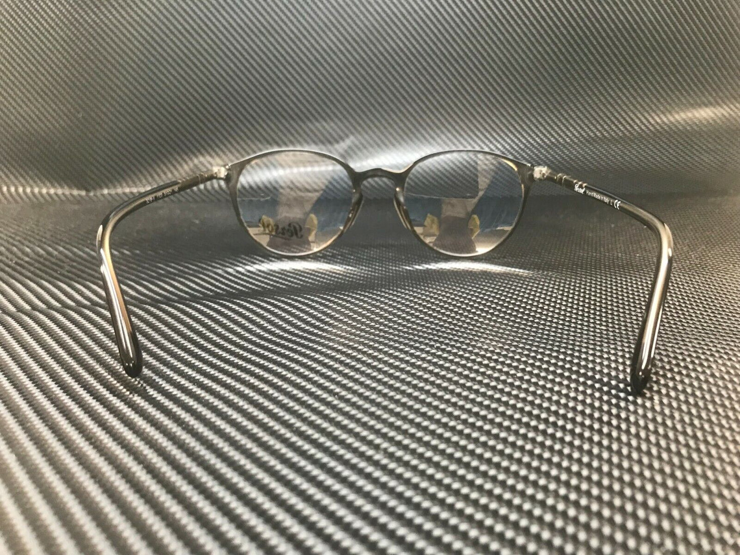 PERSOL PO3218V 1103 Opal Smoke Round Men's 49 mm