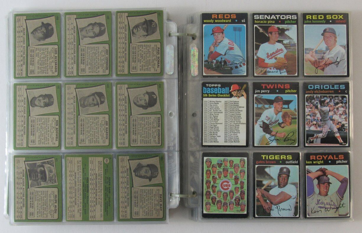 1971 Topps Baseball Complete Set (752) Cards