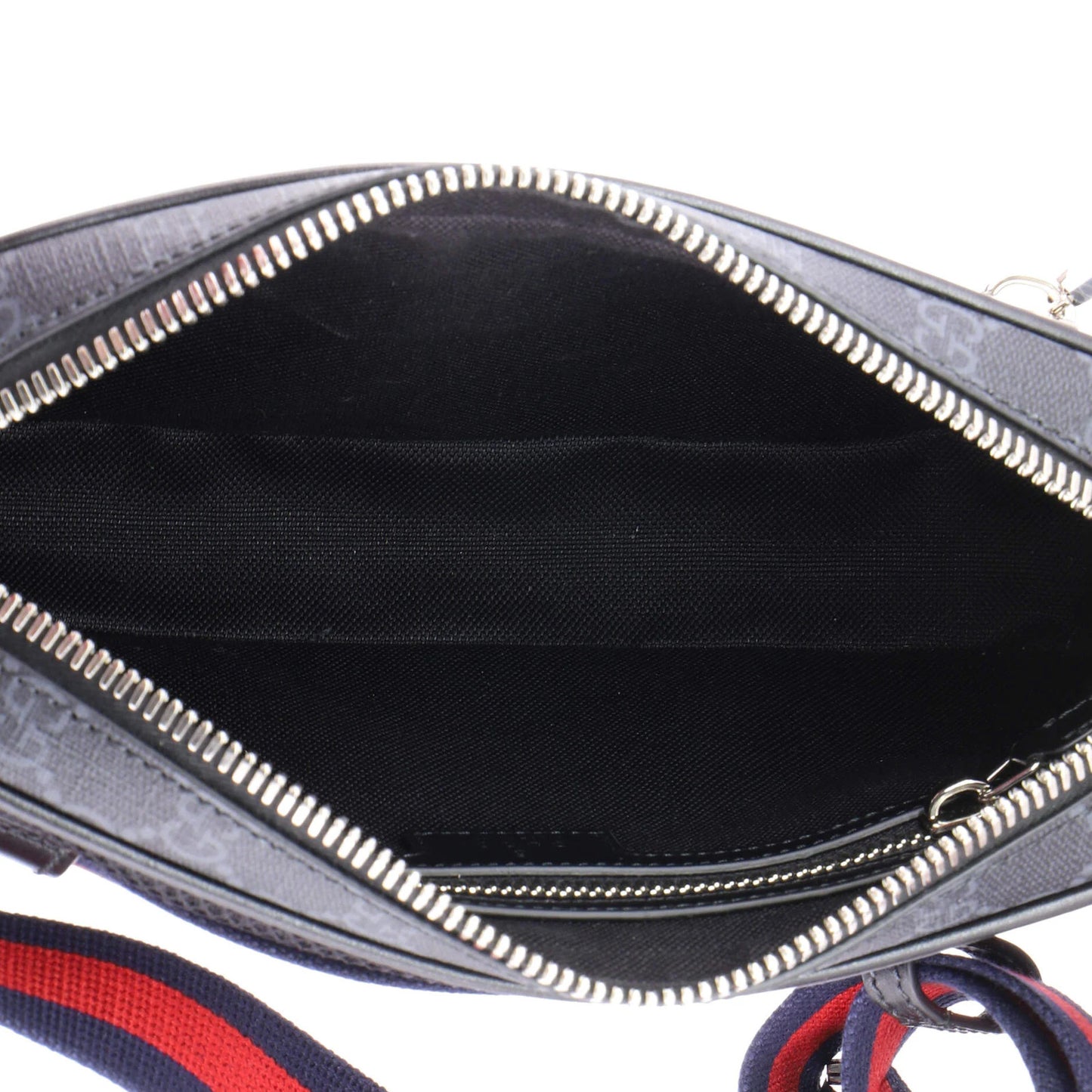 Gucci Soft Zip Belt Bag Gg Coated Canvas Small