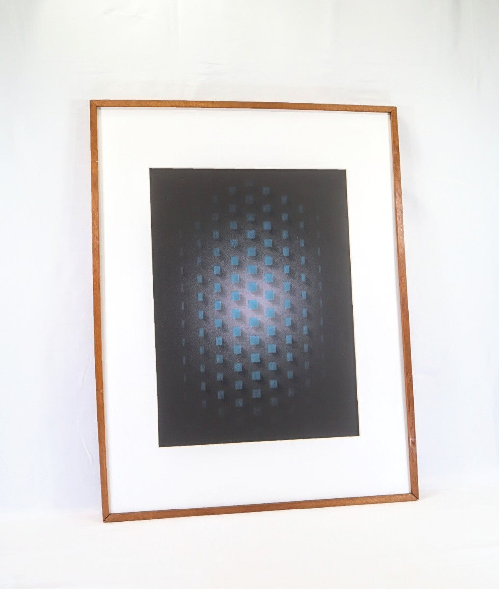 Ivan Contreras Brunet Lithograph "Untitled" Signed 1974 Limited Edition 100