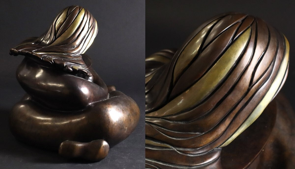 Andrea J Smith "Mother And Child" Bronze