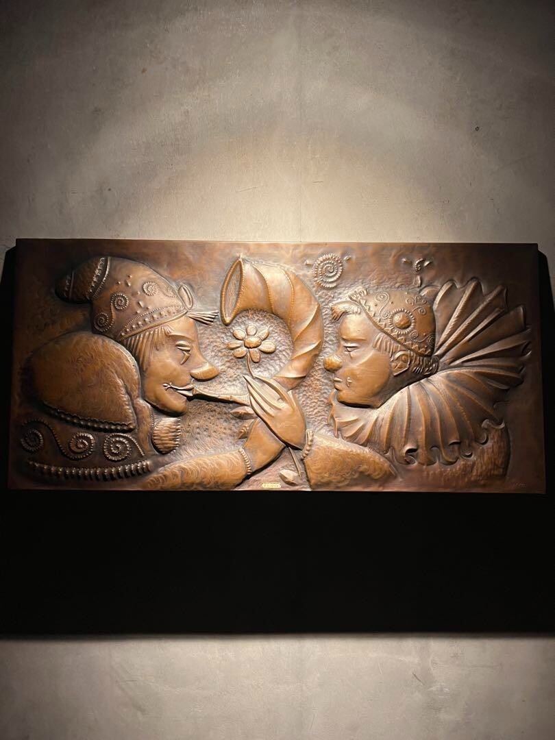Studio Cellini Bronze Artwork Copperplate