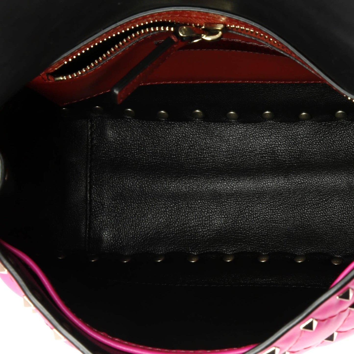 Valentino Garavani Rockstud Spike Flap Bag Quilted Leather Medium