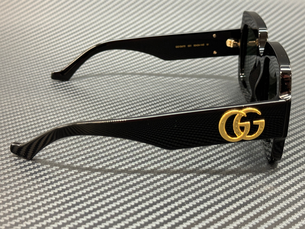 Gucci Gg1547S 001 Black Grey Medium 50 Mm Women'S