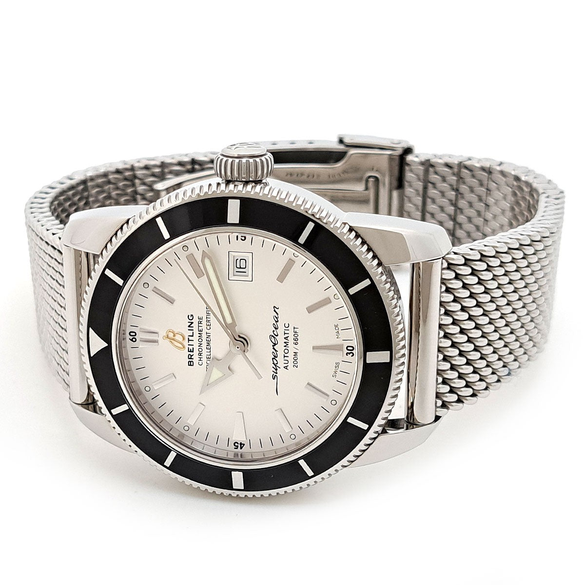 Breitling Superocean Heritage 42 A17321 White Men'S Used Watch #61216