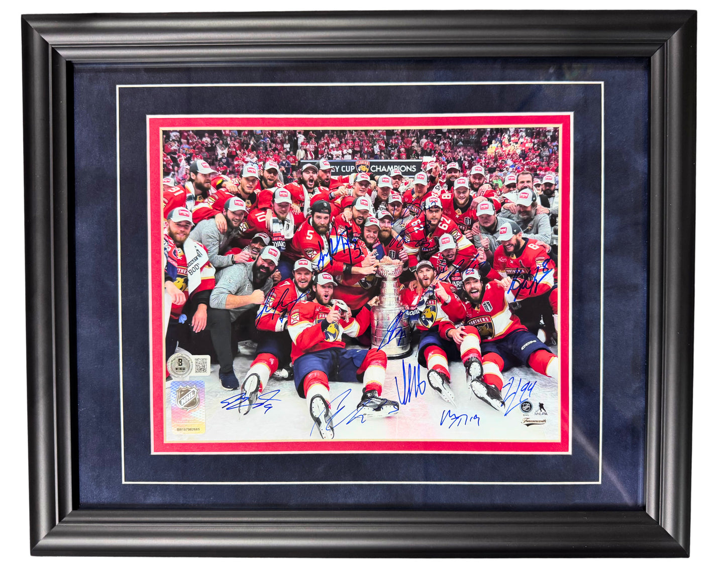 Florida Panthers Multi Signed 2024 Stanley Cup