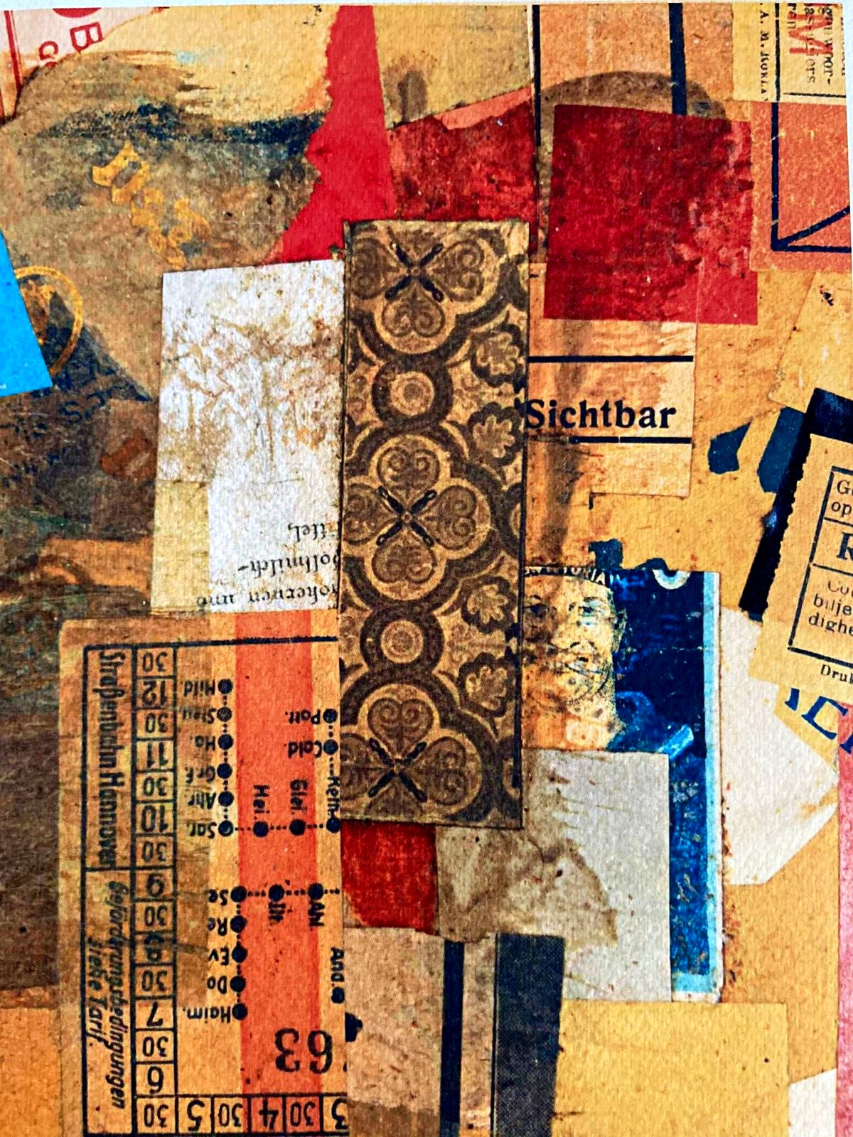 Kurt Schwitters Lithograph Certified 180Ex (Joseph Beuys Hans Hartung)