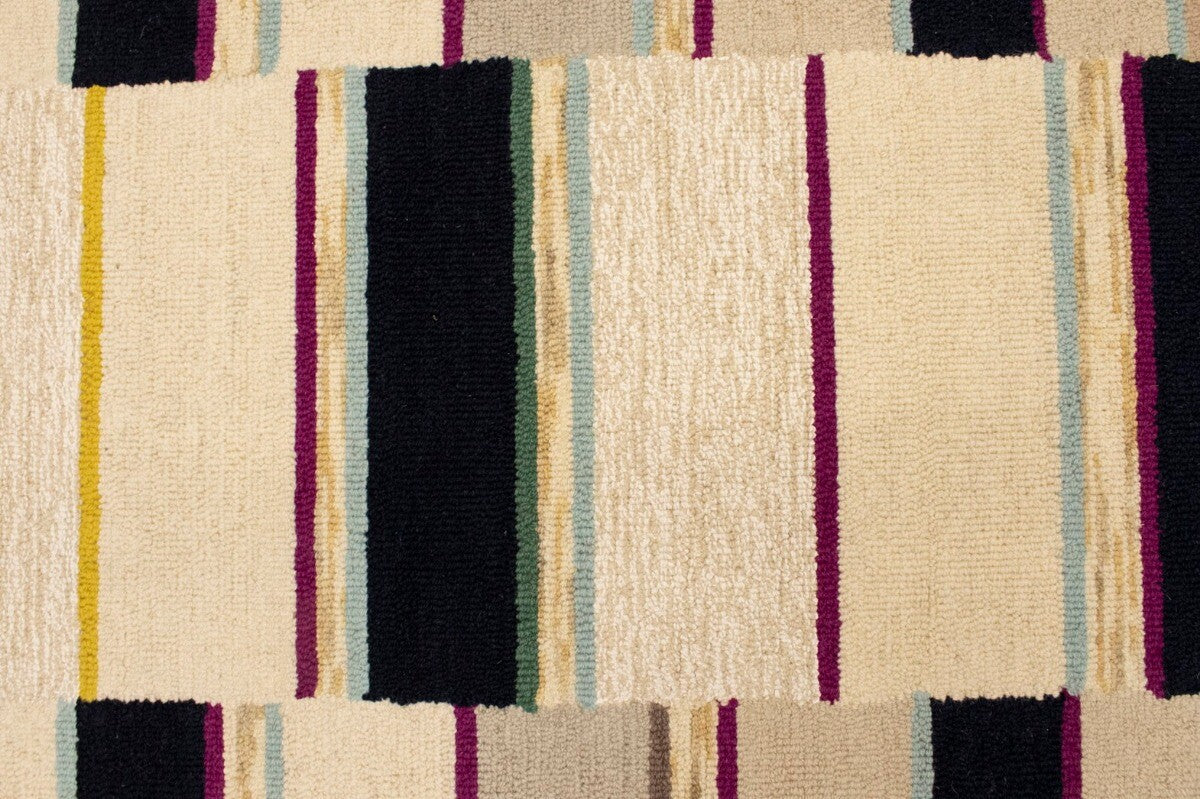 5X8 Ft Hand-Tufted Rug Multicolored Abstract