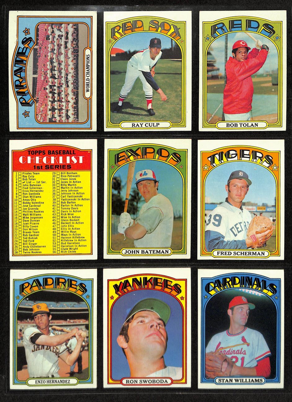 1972 Topps Baseball Complete Set (787)