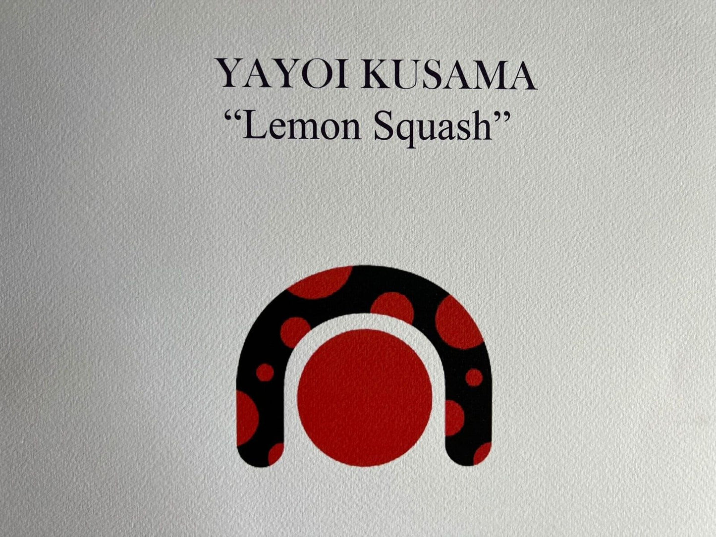 Yayoi Kusama Lithograph Coa Numbered Limited