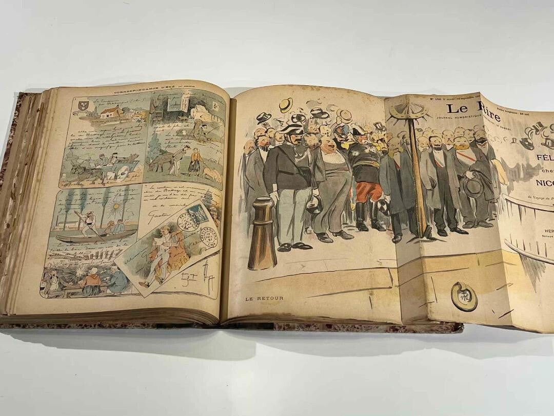 Le Rire 1897-1901 Bound Edition (53 Issues)