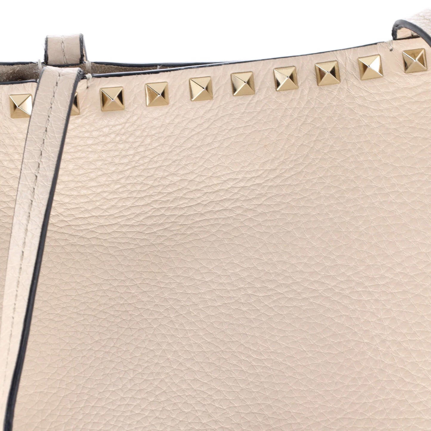 Valentino Garavani Rockstud Shopper Tote Leather Large