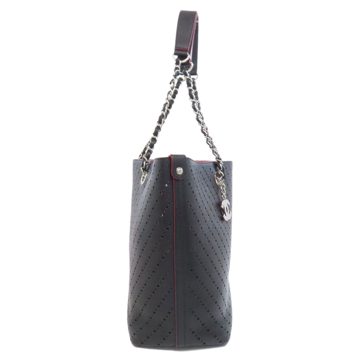 Chanel Tote Bag Chain Tote Punching