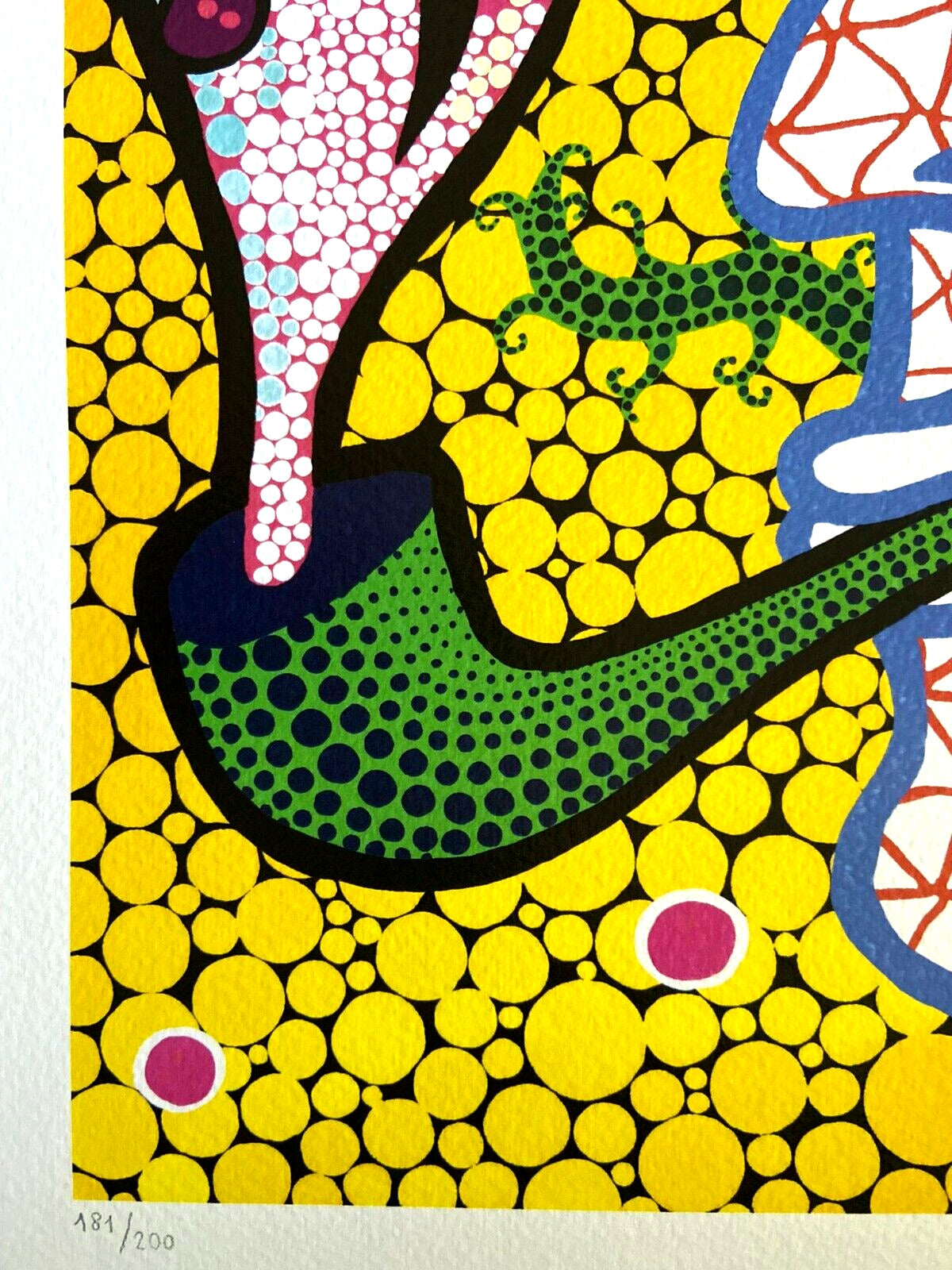 Yayoi Kusama Lithograph: Mori Art Museum Coa