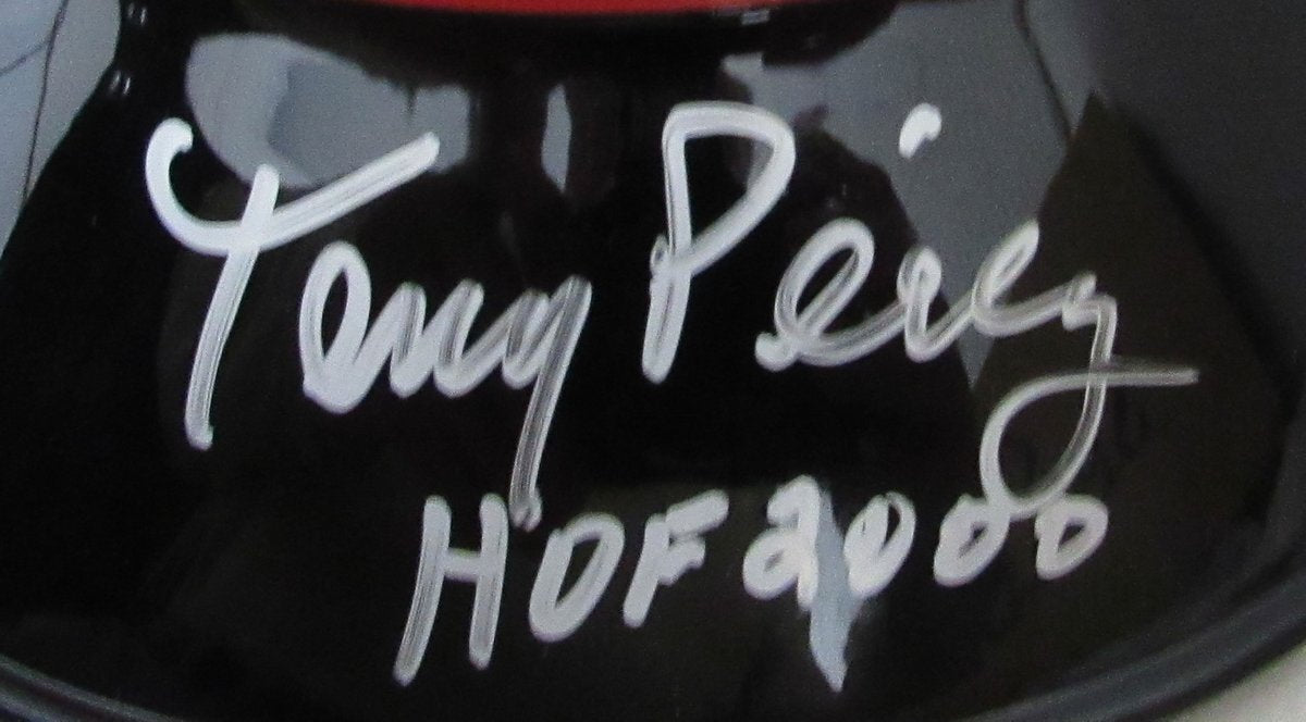 Tony Perez Hof Signed/Inscr Full Size Authentic