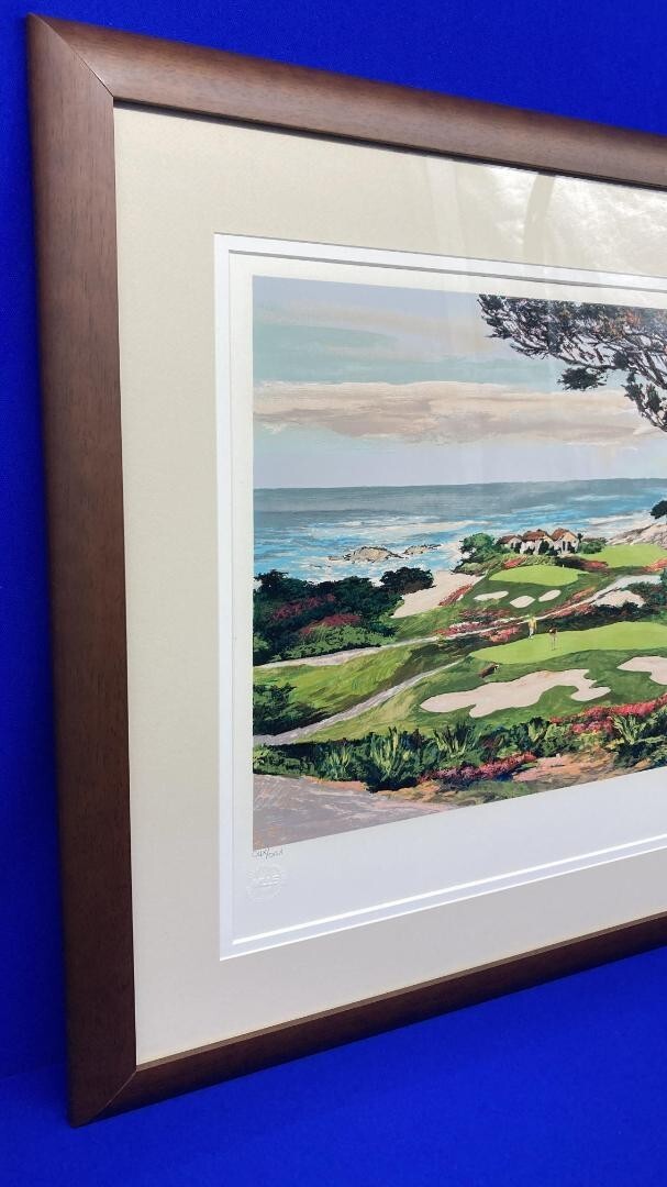 Mark King Uk Print Golf Series Morning Patt