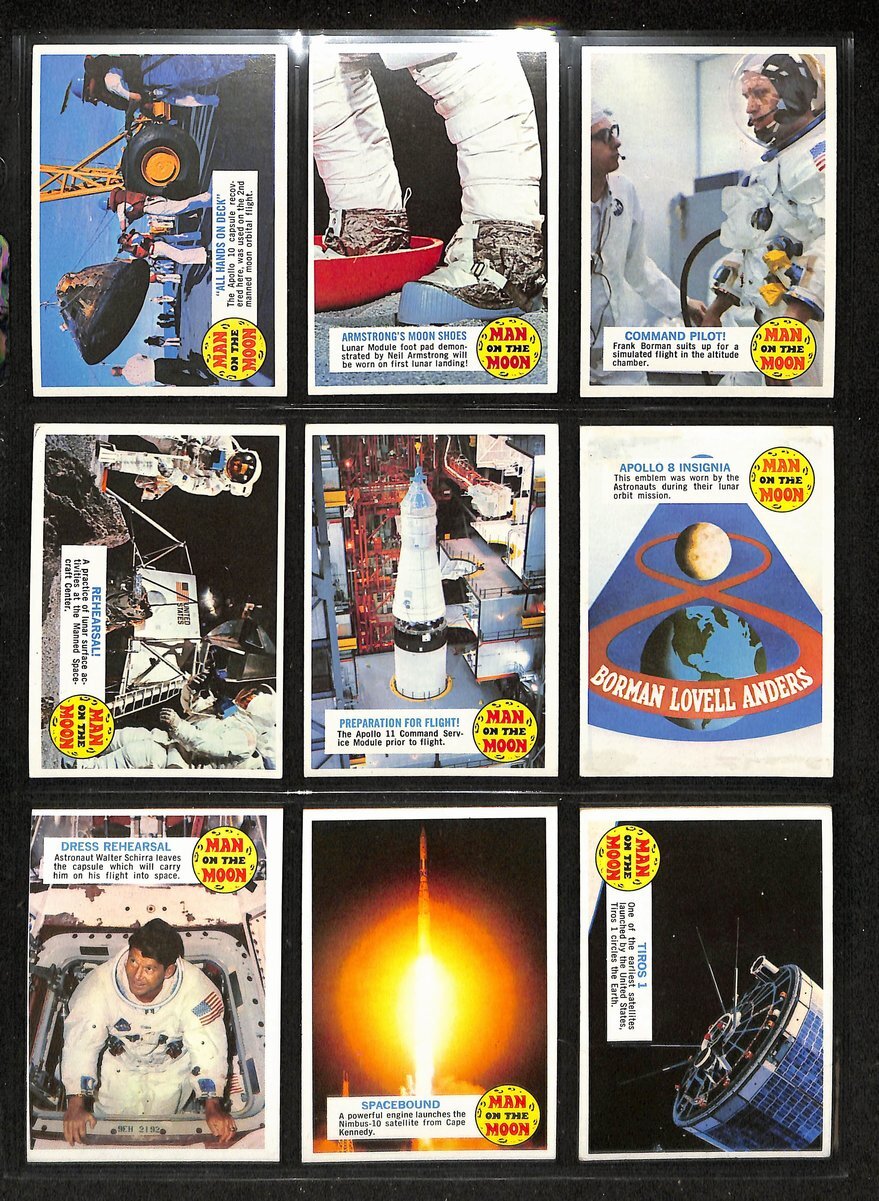 1969-1970 Man On The Moon Complete (1-99) Card