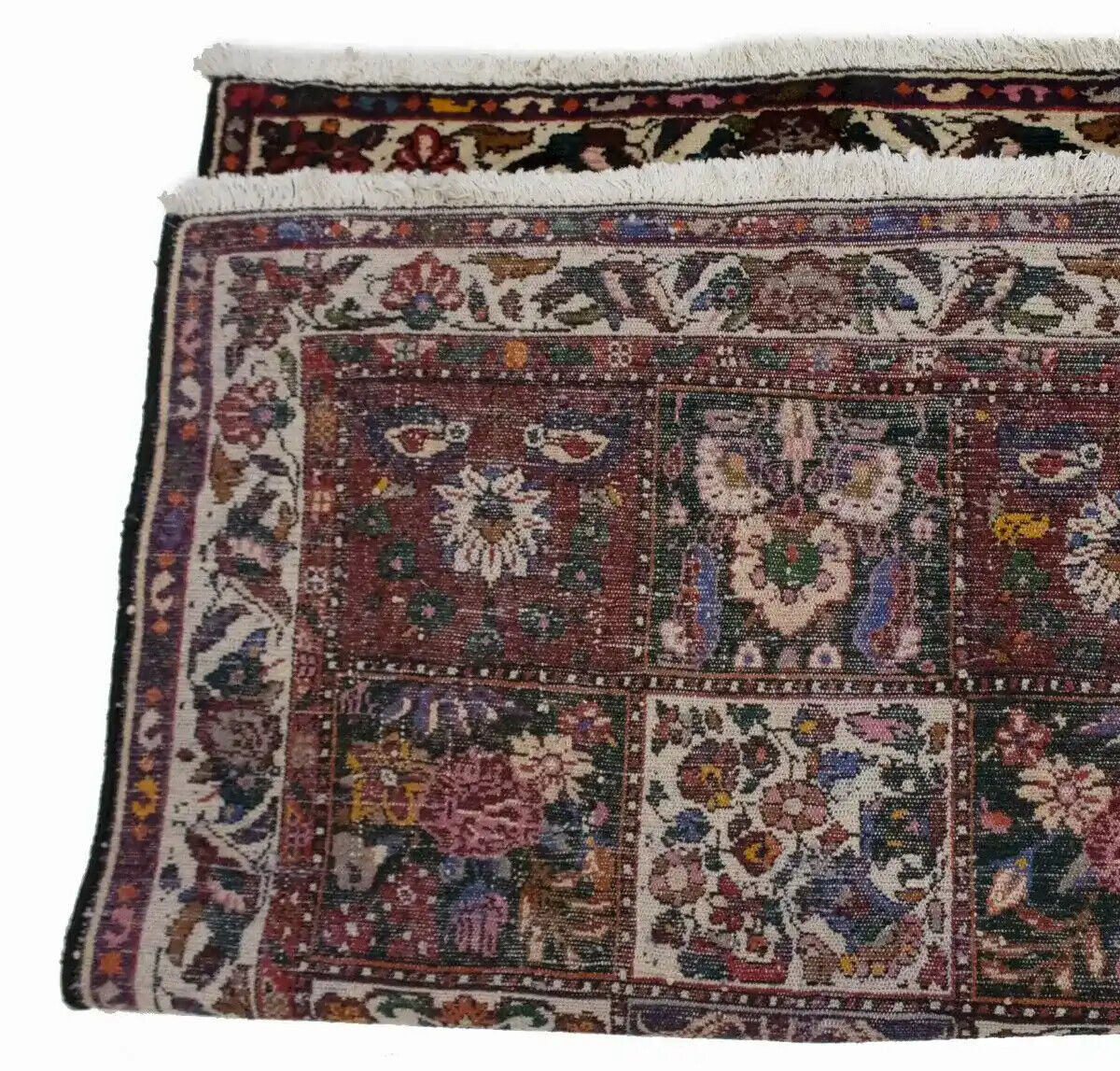 Vintage Handmade Floral Garden Design Oriental
