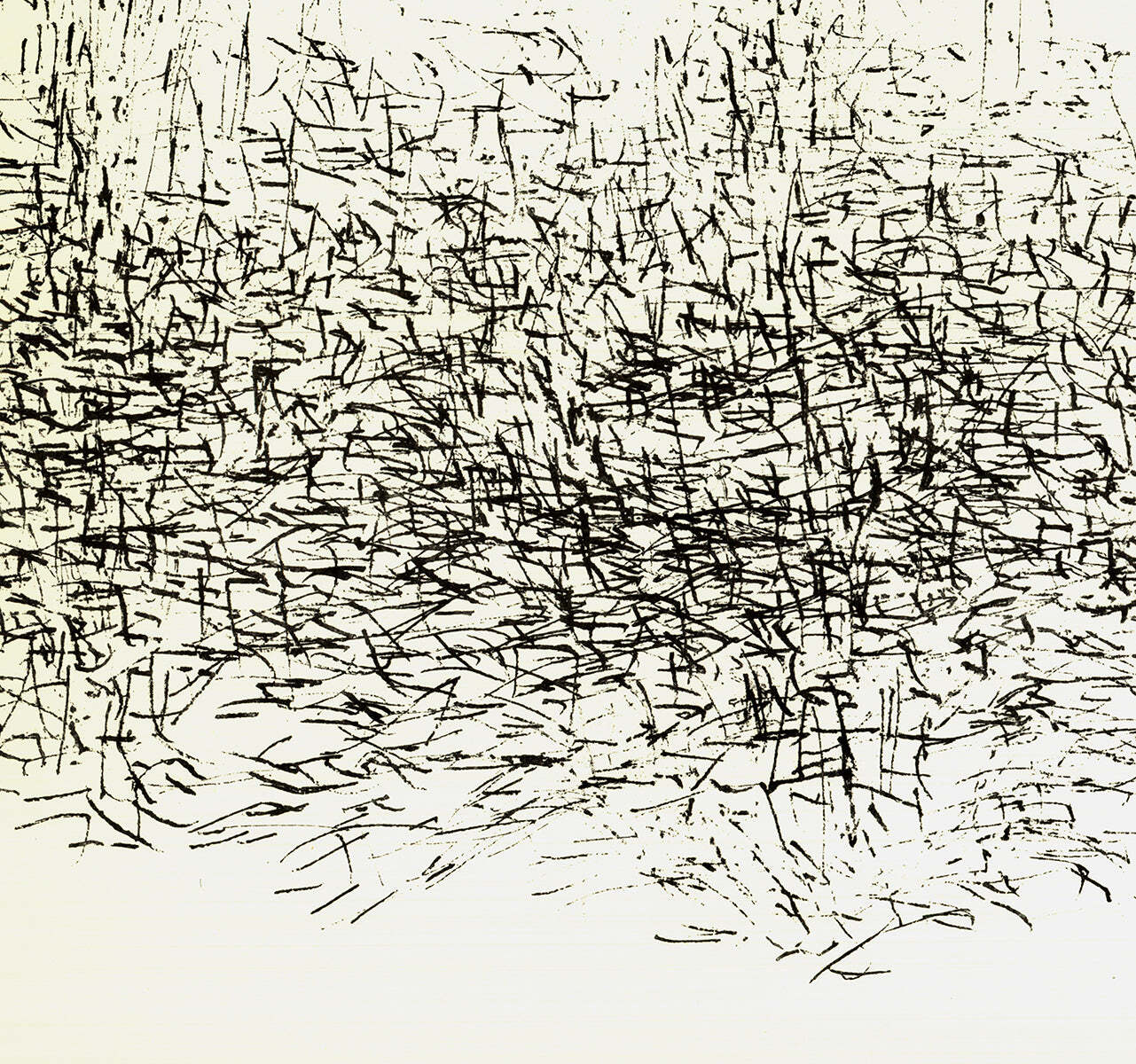 Jean Rene Bazaine Composition V " Lithograph Contemporary
