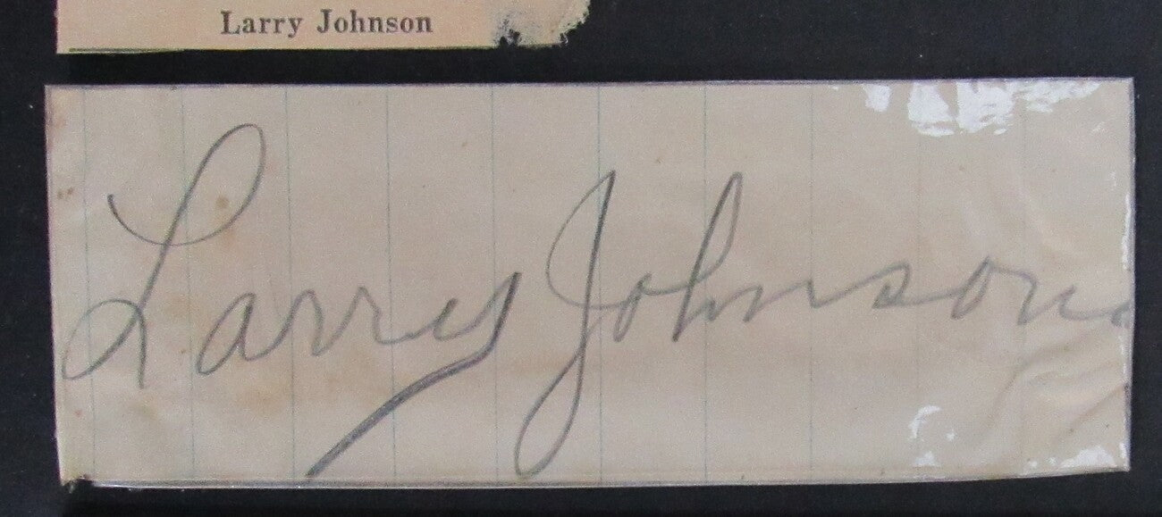 Larry Johnson Haskell Indian/New York Giants