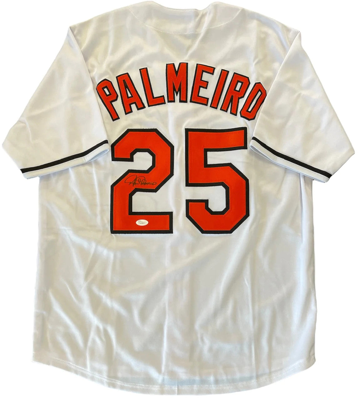 Rafael Palmeiro Autographed Baltimore Orioles White Jersey (Jsa)