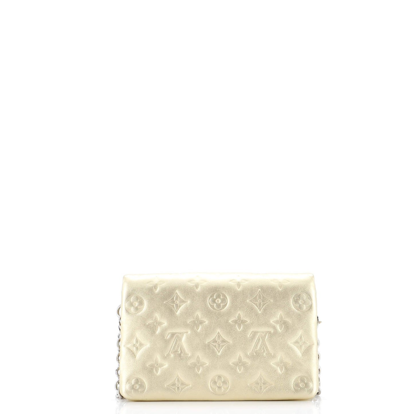 Louis Vuitton Coussin Pochette Monogram Embossed Lambskin