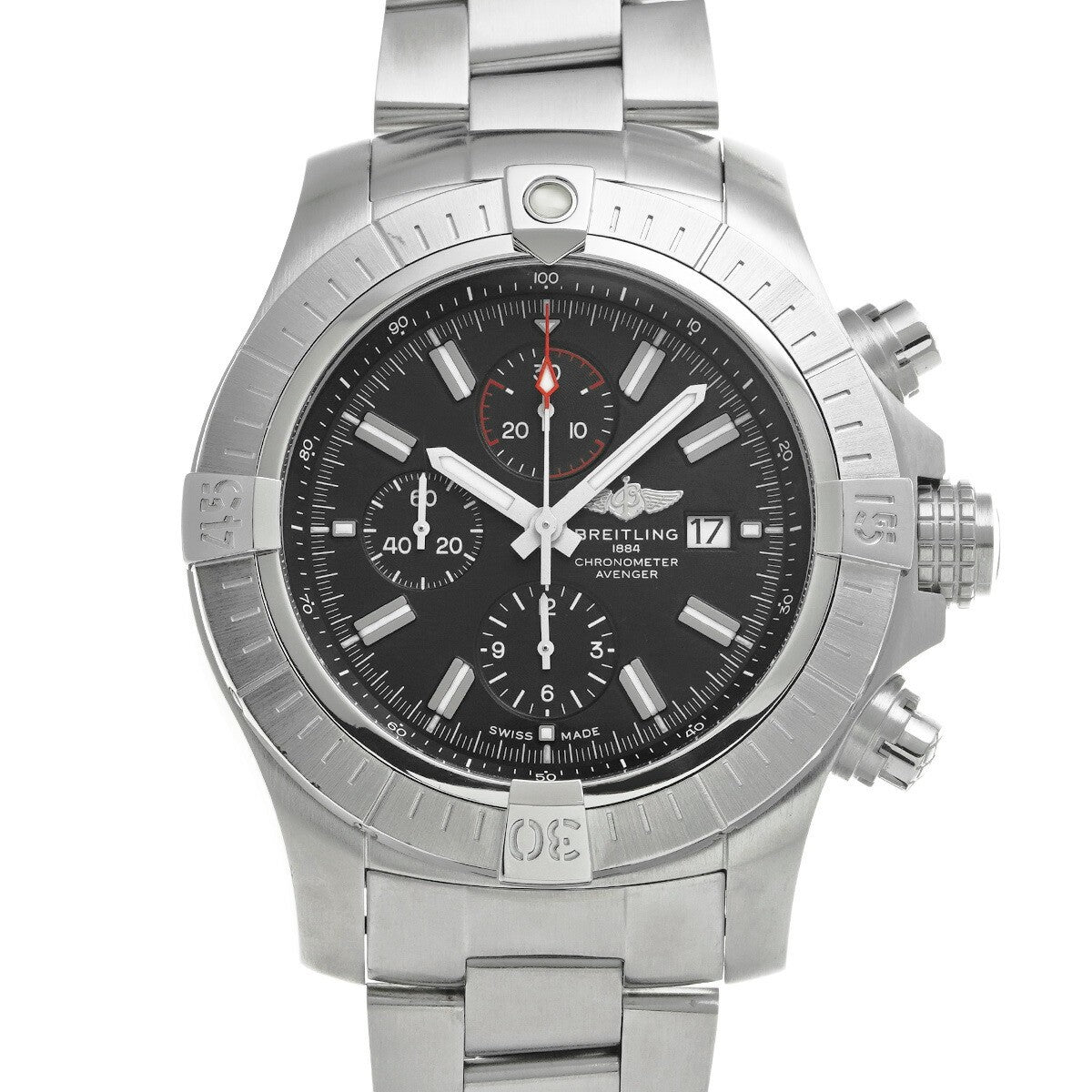 Breitling Super Avenger Chronograph 48 A13375101B1A1 Men'S Used Watch #61030