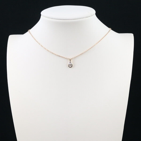 Tiffany&Co. Necklace Diamonds By The Yard Pear-Shaped Diamond 18K Rg