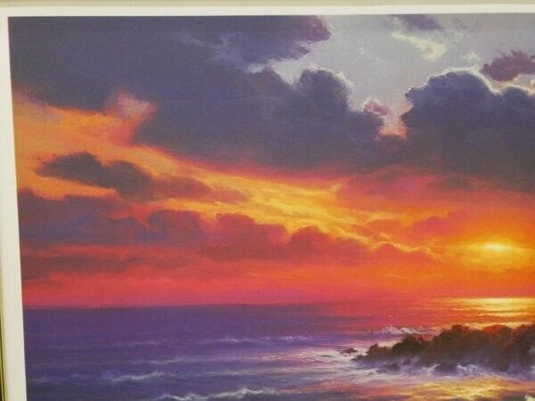 William Deshazo "Crimson Glow" Ed350 Silk Screen