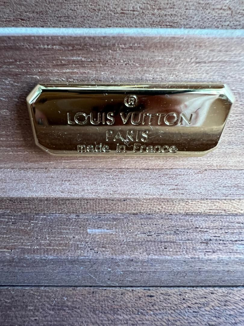 Louis Vuitton 75 Cigar Humidor Coffret Wooden Case Credo Mahogany Boxed M58562