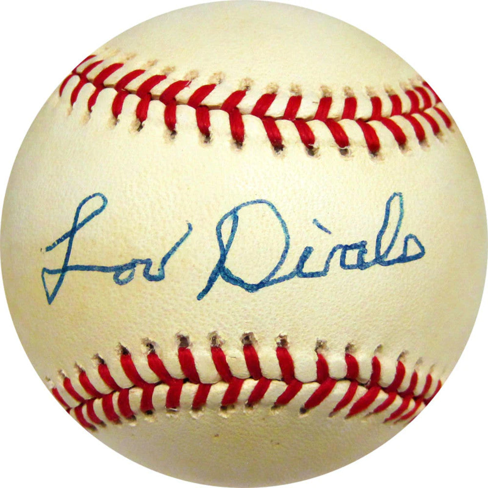 Lou Dials Autographed Baseball (Jsa)