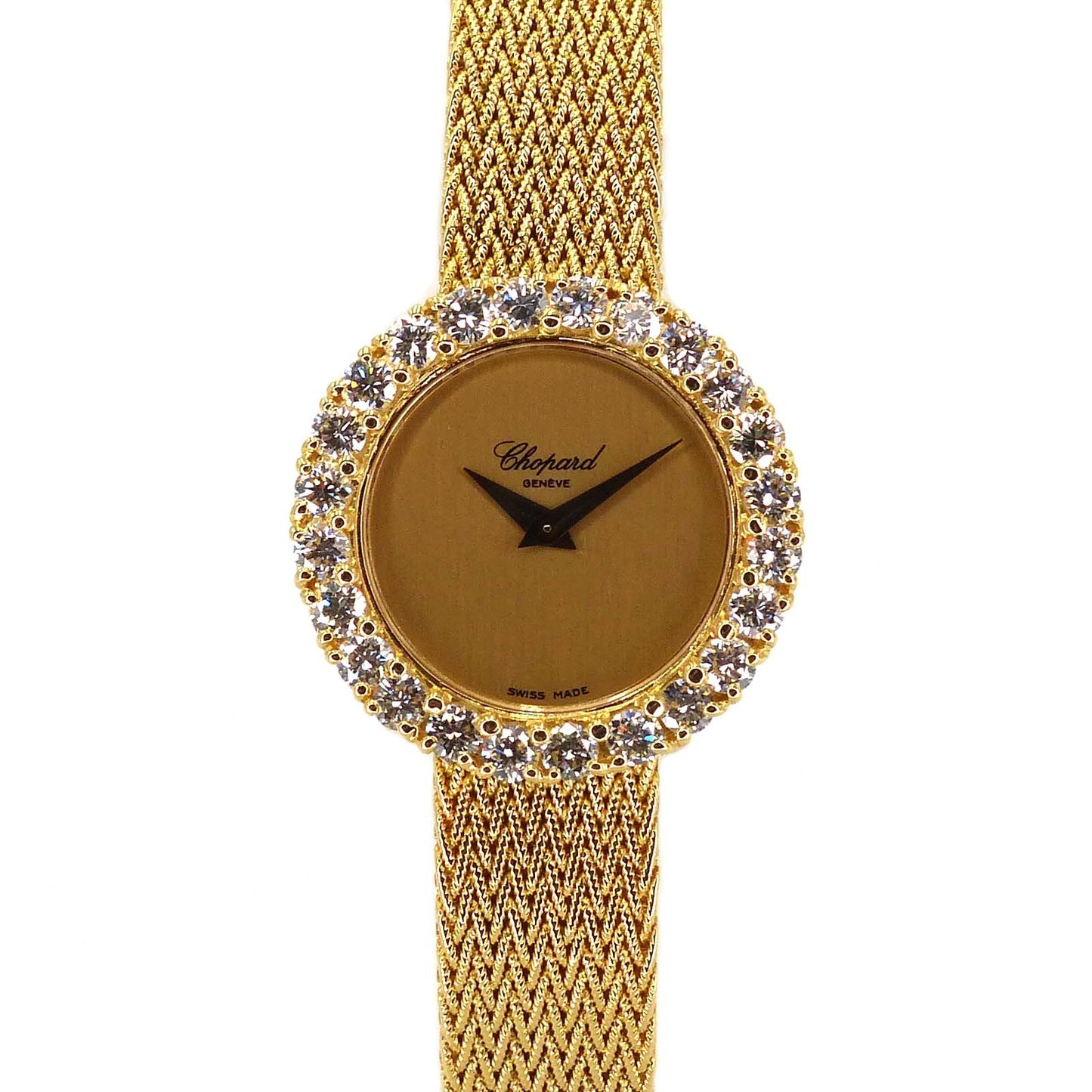 Chopard Bezel Diamond Quartz 168503 Watch Women