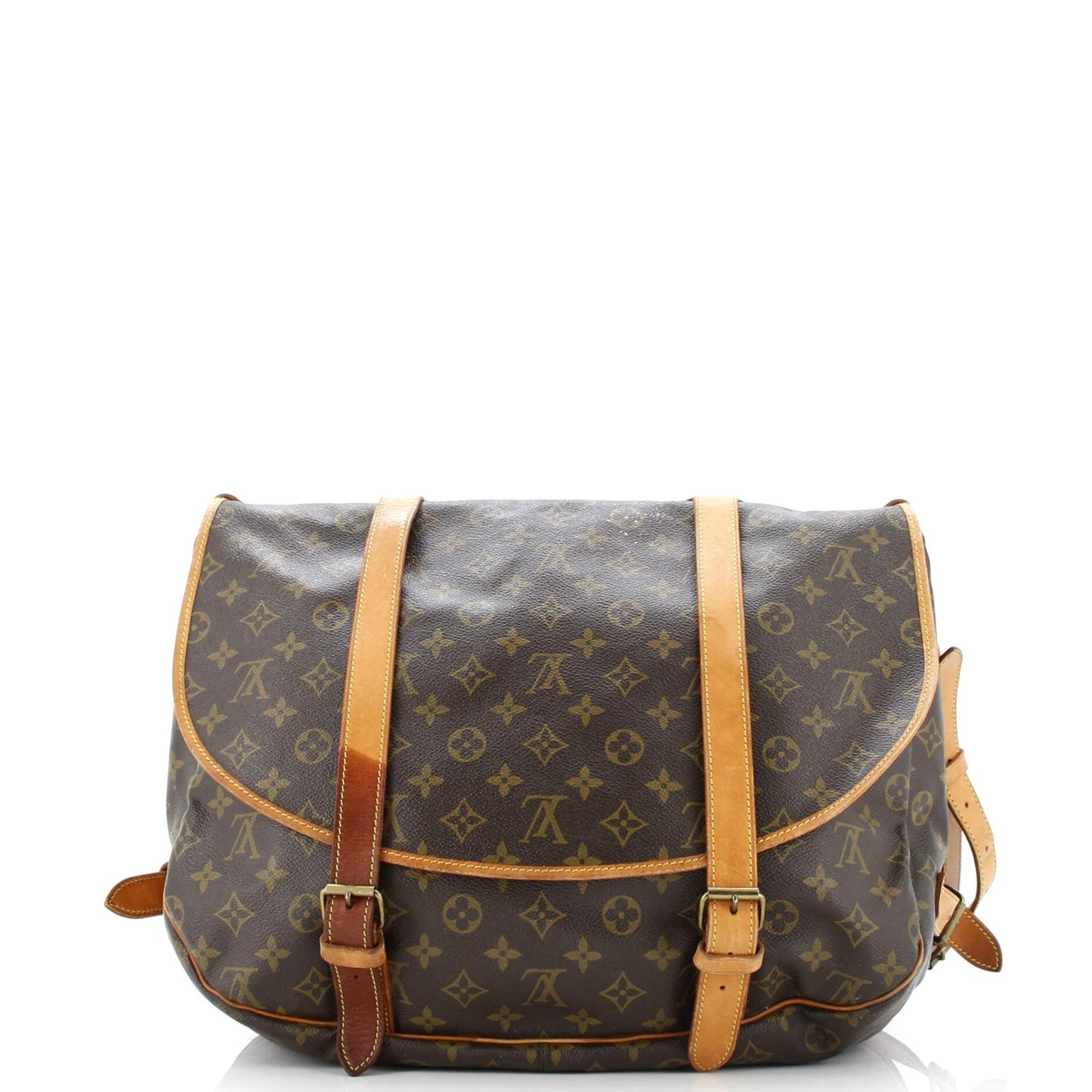 Louis Vuitton Saumur Handbag Monogram Canvas 43