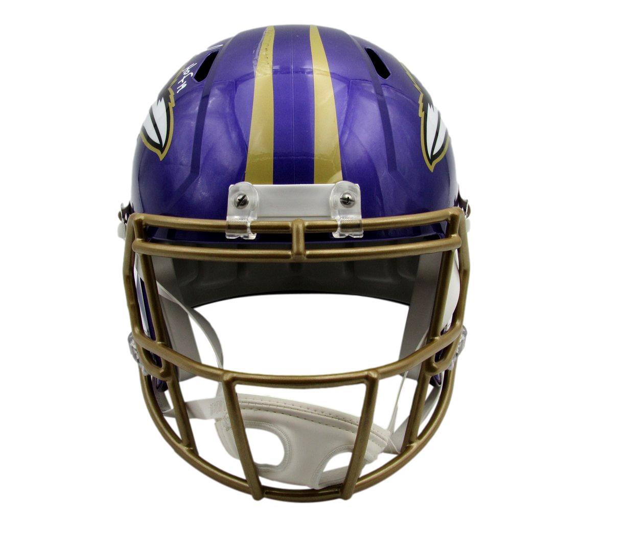 Ed Reed Hof Autographed Full Size Flash Replica