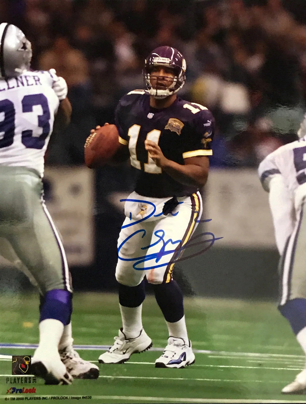 Daunte Culpepper Autographed 8X10 Football Photo