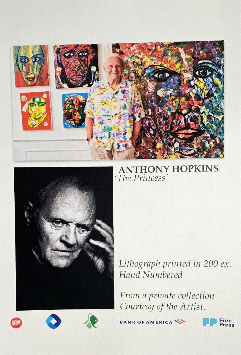 Anthony Hopkins Lithograph, 200 Ex