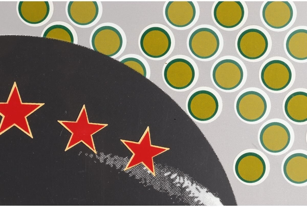 Static (British) Signed Original Silkscreen