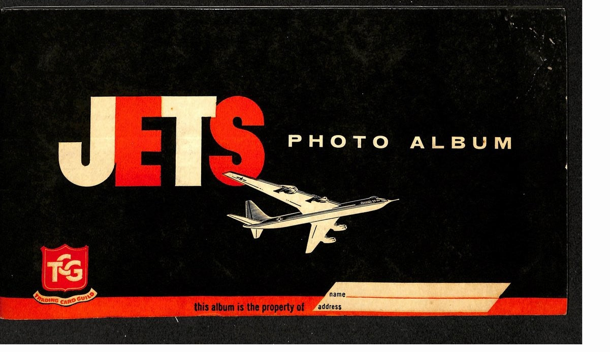 1956 Topps Jets Complete (1-240) Card Set With 2 Albums 195869