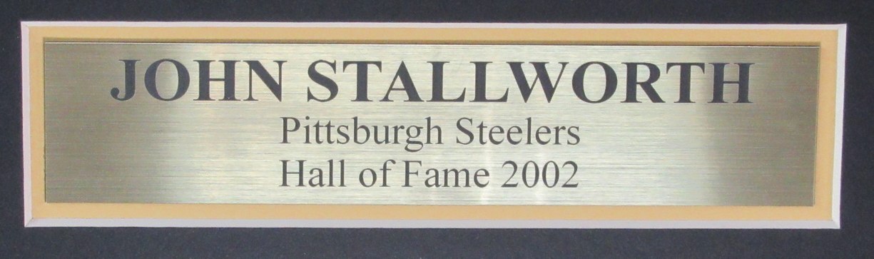 John Stallworth Hof Signed/Autographed Black